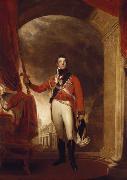 Sir Thomas Lawrence Arthur Wellesley,First Duke of Wellington (mk25) oil